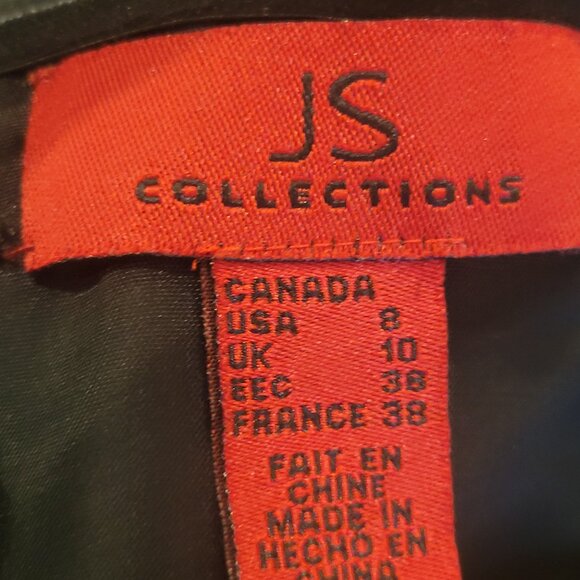 Black and white bodice style sequin peacock formal dress with bow - Picture 4 of 8